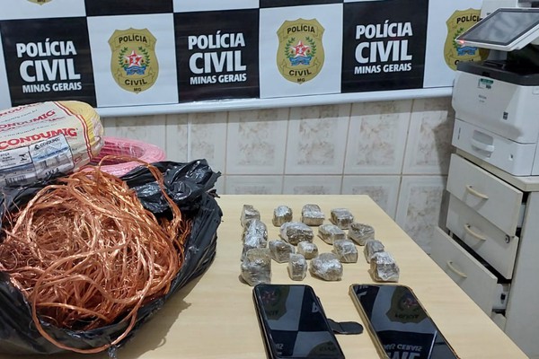 Polícia Civil cumpre mandado e prende suspeito de receptação e tráfico em Patos de Minas