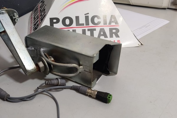 Câmeras de vigilância flagram furtos e duas pessoas acabam presas pela PM em Patos de Minas