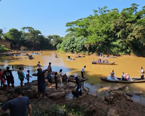 Canoagem, cavalgada e muita devoção marcam as celebrações de Nossa Senhora Aparecida em Patos de Minas
