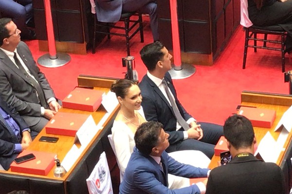 Ludmila Falcão, deputada eleita por Patos de Minas, toma posse na Assembleia Legislativa de Minas Gerais