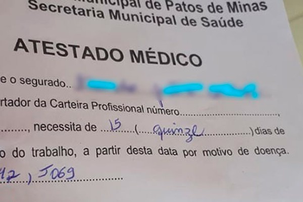 Prefeitura de Patos de Minas explica que casos suspeitos de coronavírus podem não ser testados 