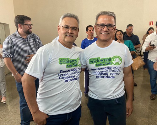 Célio Humberto é eleito novo presidente da Coopatos; eleição aconteceu hoje