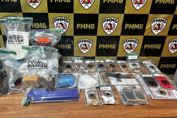 Polícia Militar prende entregador do tráfico e acaba com “boca de fumo” em São Gotardo