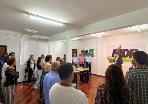 José Eustáquio assume presidência do MDB de Patos de Minas e reforça compromisso com o fortalecimento político da região
