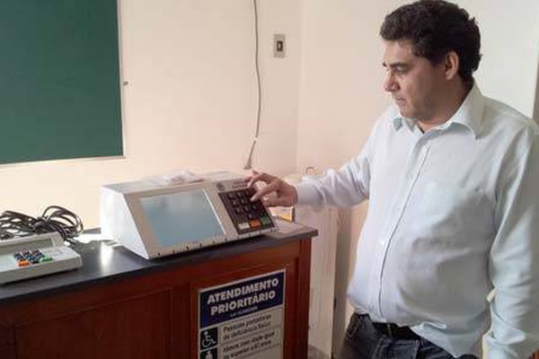 Urnas eletrônicas que serão usadas nas eleições de outubro já estão em Patos de Minas