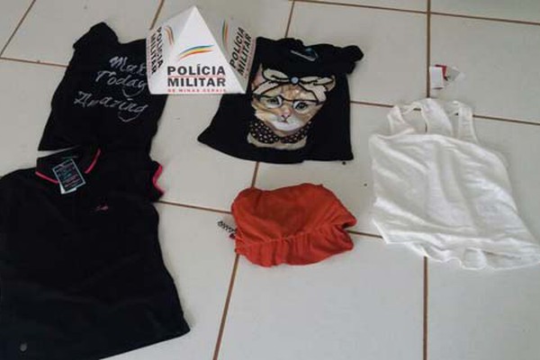 Adolescentes são apreendidas logo após furtarem roupas em três lojas de Lagoa Formosa