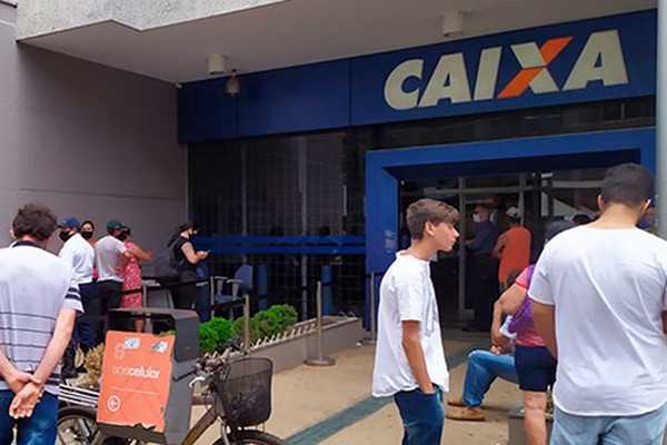 Caixa abre agência em Patos de Minas neste sábado para pagamento do auxílio emergencial