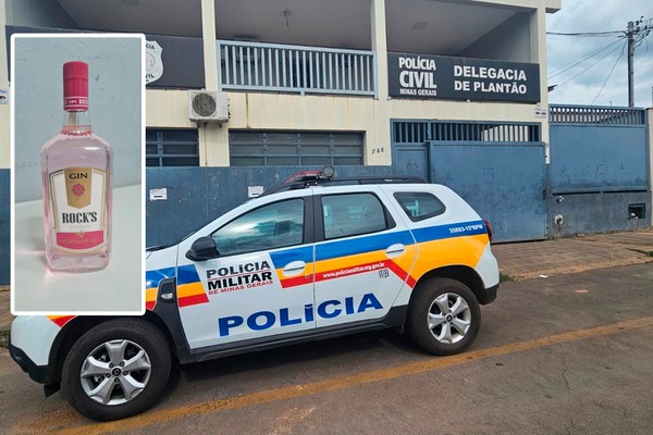 Homem esconde garrafa de gin na blusa, sai de hipermercado sem pagar, é preso e se arrepende