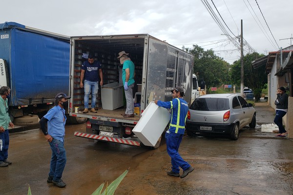 Patos de Minas já tem mais de 120 famílias desabrigadas ou desalojadas pela nova enchente