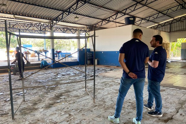 Obras do Centro de Treinamento da URT seguem na Vila Olímpica; veja o que será construído