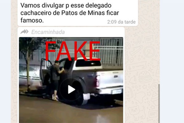 Fake: vídeo que se espalhou em Patos de Minas envolve na verdade sargento de Goiás