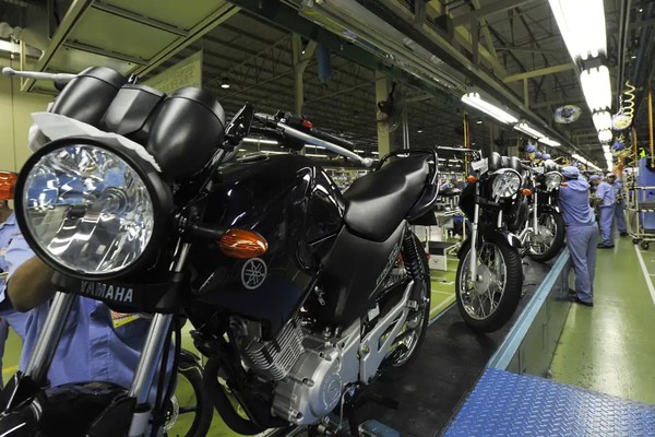 Produção de motocicletas passa de 1 milhão em 2025, diz Abraciclo