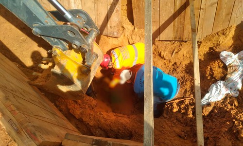 Trabalhador de 40 anos morre soterrado durante obra em rede de esgoto em Arinos