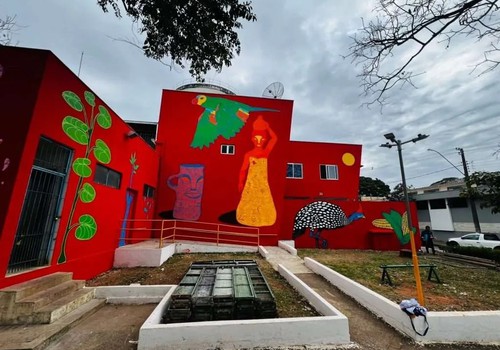Arte nas Águas de Minas leva oficina de arte urbana e inclusão à Apae de Patos de Minas