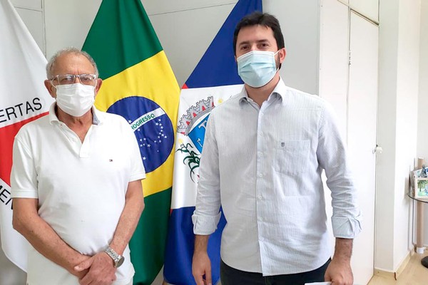 Em visita ao prefeito Falcão, Doutor Hely anuncia liberação de R$ 5,1 milhões para Patos de Minas