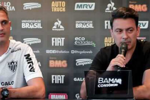 Rodrigo Santana tem trabalho reconhecido e é efetivado como treinador do Atlético Mineiro