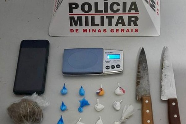 Jovem que divulgava drogas na internet é preso em bairro de alto padrão em Patos de Minas
