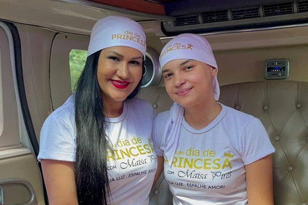 Garota de 13 anos que luta contra o câncer é escolhida para o Dia da Princesa, em Ublerândia