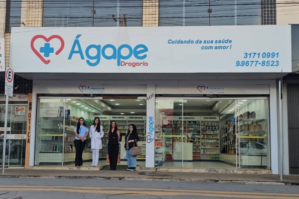 Núbia Tatiane assume direção da Drogaria Ágape e garante atendimento humanizado e bons preços