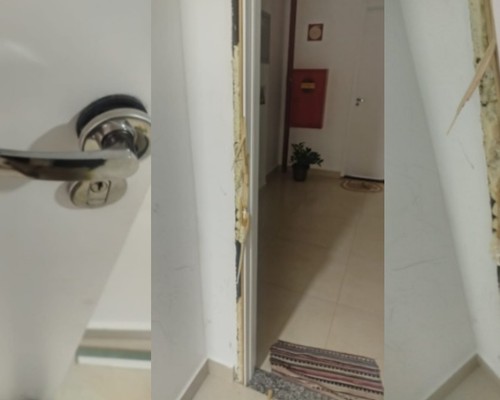 Semana da Mulher: PM tem que arrombar porta de apartamento para resgatar mulher que gritava por socorro