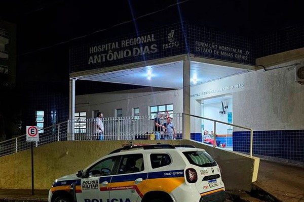 Homem é internado às pressas após ser baleado e ter o pulmão perfurado em Patos de Minas
