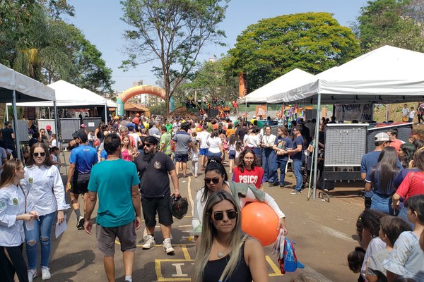 Unipam realiza Dia de Responsabilidade Social do Ensino Superior e lota o Parque do Mocambo