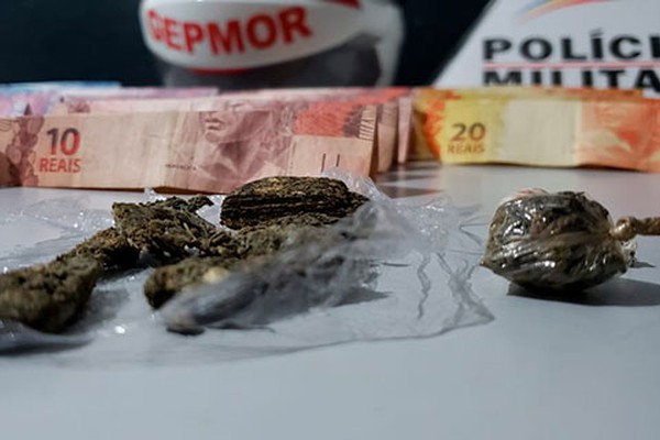 Sábado de combate ao tráfico de drogas em Patos de Minas com apreensões de crack e maconha
