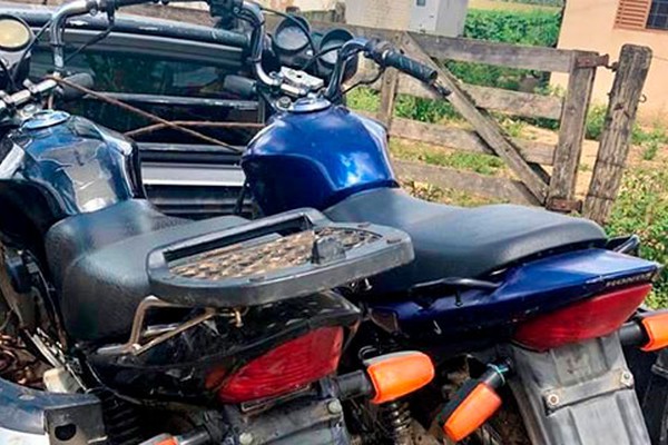 PM recupera motos furtadas e apreende quatro menores por receptação em Patrocínio