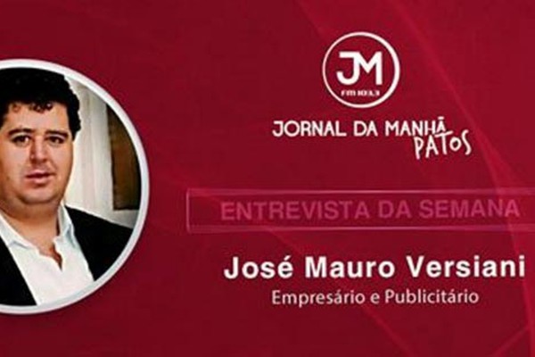 José Mauro Versiani fala sobre o momento político de Patos de Minas no Jornal da Joven Pan