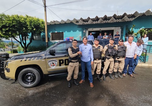 Sindicato Rural de Patos de Minas doa viatura para a Polícia Militar reforçar a segurança no campo