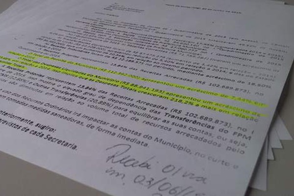 Com alertas, documentos anteciparam desequilíbrio financeiro de Patos de Minas