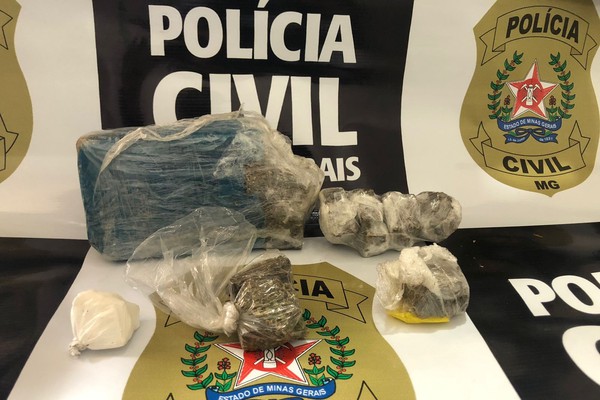 Polícia Civil prende homem de 34 anos com drogas e balança de precisão no centro de Patos de Minas