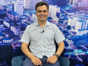 Vereador José Eustáquio Faria Júnior participa do Contraponto e fala da pré-candidatura a deputado federal