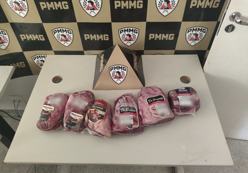 Casal é preso por furtar de diversas carnes em supermercados de Patrocínio