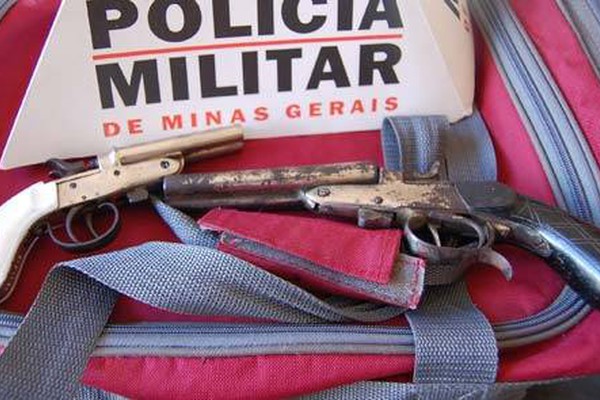 PM prende duas pessoas e apreende 3 armas de fogo no Bairro Sebastião Amorim