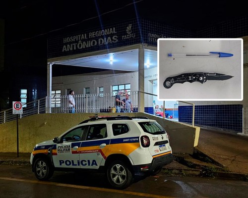 Ex-marido é esfaqueado durante briga com atual companheiro da ex-esposa em Patos de Minas
