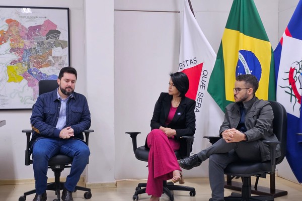 Falcão recebe a imprensa e detalha investimentos e os principais desafios de Patos de Minas