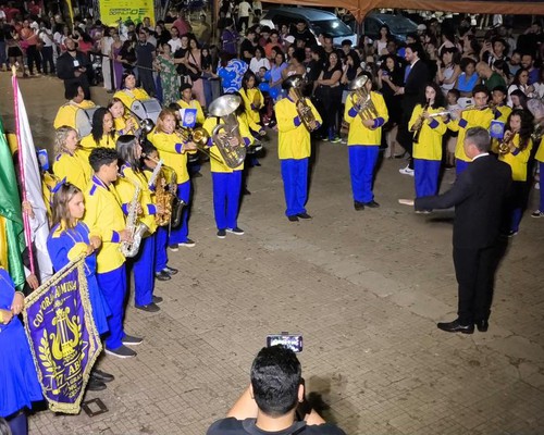 Primeiro concurso de fanfarras e charangas reúne 250 participantes em Patos de Minas