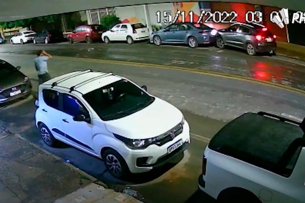 Novo vídeo mostra que mulher dirigia veículo que causou acidente na porta de boate e fugiu; veja