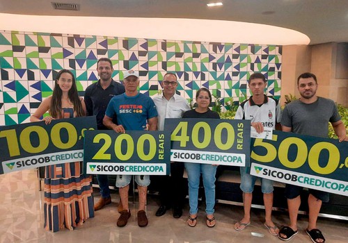 Sicoob Credicopa entrega R$3 mil em premiações aos destaques do Festival de Pesca 2026