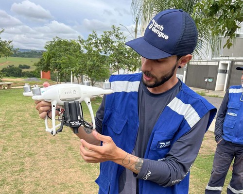 Drones serão usados para reforçar o combate ao mosquito Aedes Aegypti em Patos de Minas