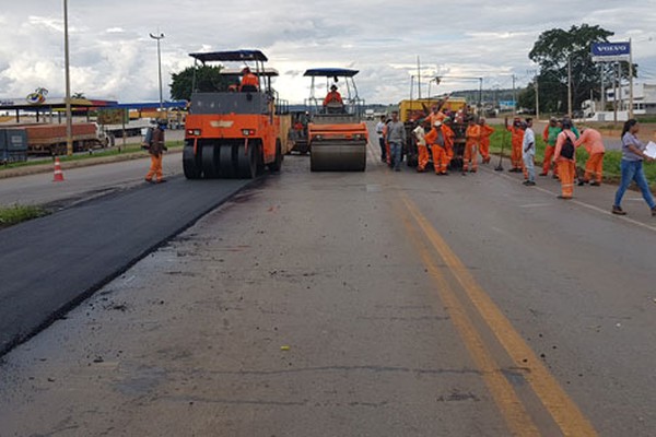 BR 365 recebe asfalto novo no trecho que vai de Patos de Minas até a cidade de Uberlândia