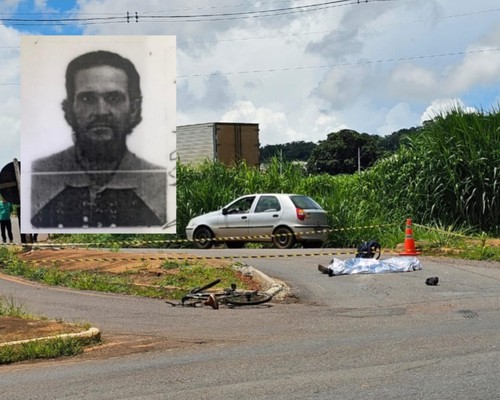 IML identifica ciclista morto em acidente com caminhão no Trevo da Escola Agrícola, em Patos de Minas