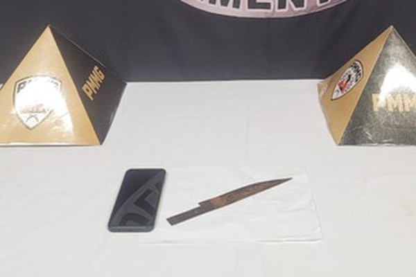 Homem é atacado com facada no peito em Guimarânia; autor era foragido da Justiça e foi preso