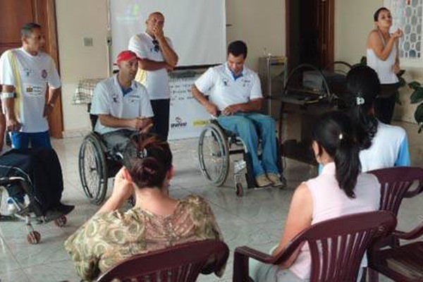 Associação Paraolímpica busca a integração entre os portadores de deficiência