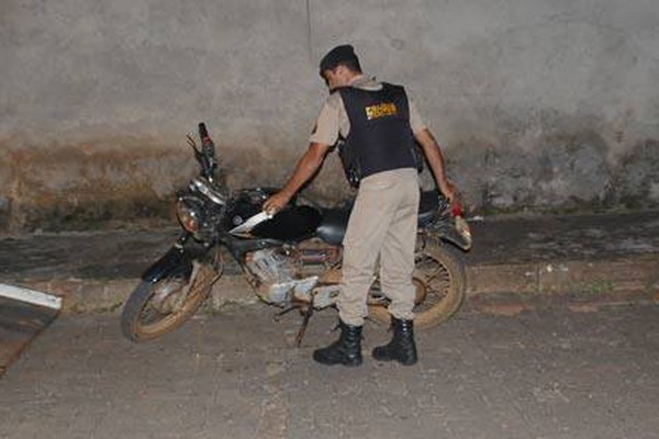 Mais um adolescente é flagrado pela PM com moto furtada em Patos de Minas