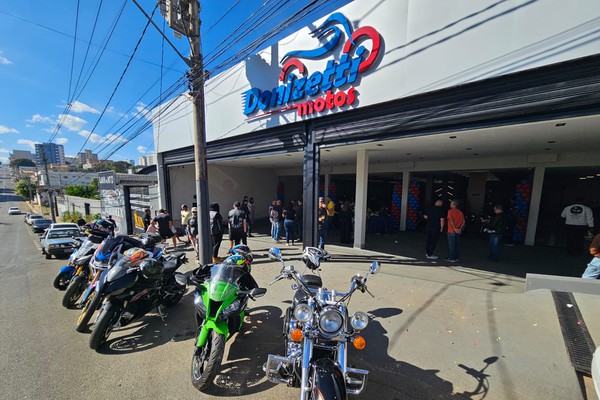 Donizetti Motos celebra 40 anos com inauguração de nova e moderna loja em Patos de Minas
