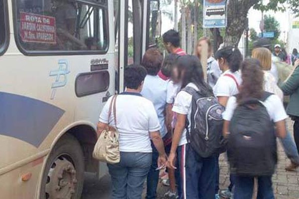 Mau comportamento nos ônibus do transporte coletivo suspende gratuidade de 15 estudantes