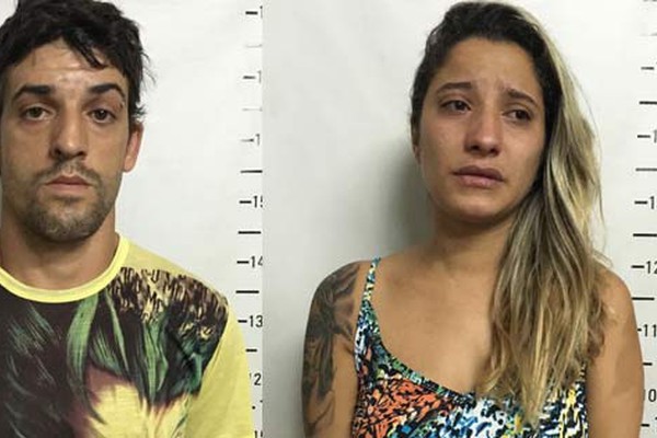 PC apreende droga e apresenta casal acusado de tráfico de drogas no Bairro Jardim Recanto