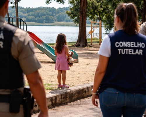 Mãe é presa em flagrante após criança com autismo ser encontrada sozinha na Orla da Lagoa Grande